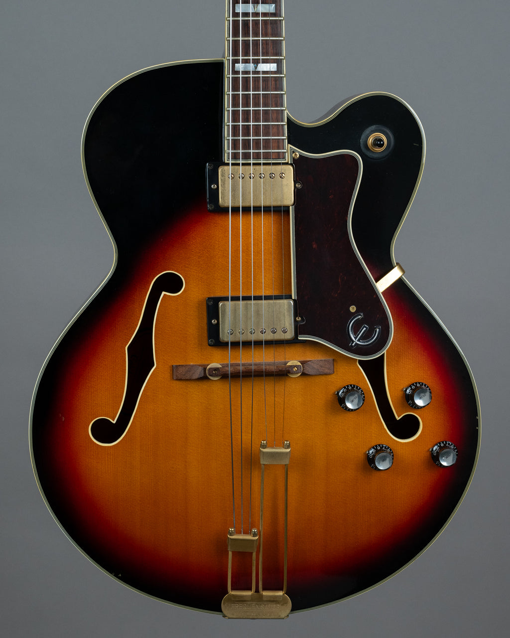 1997 Epiphone Broadway VC (Korea, Sunburst, OHSC)
