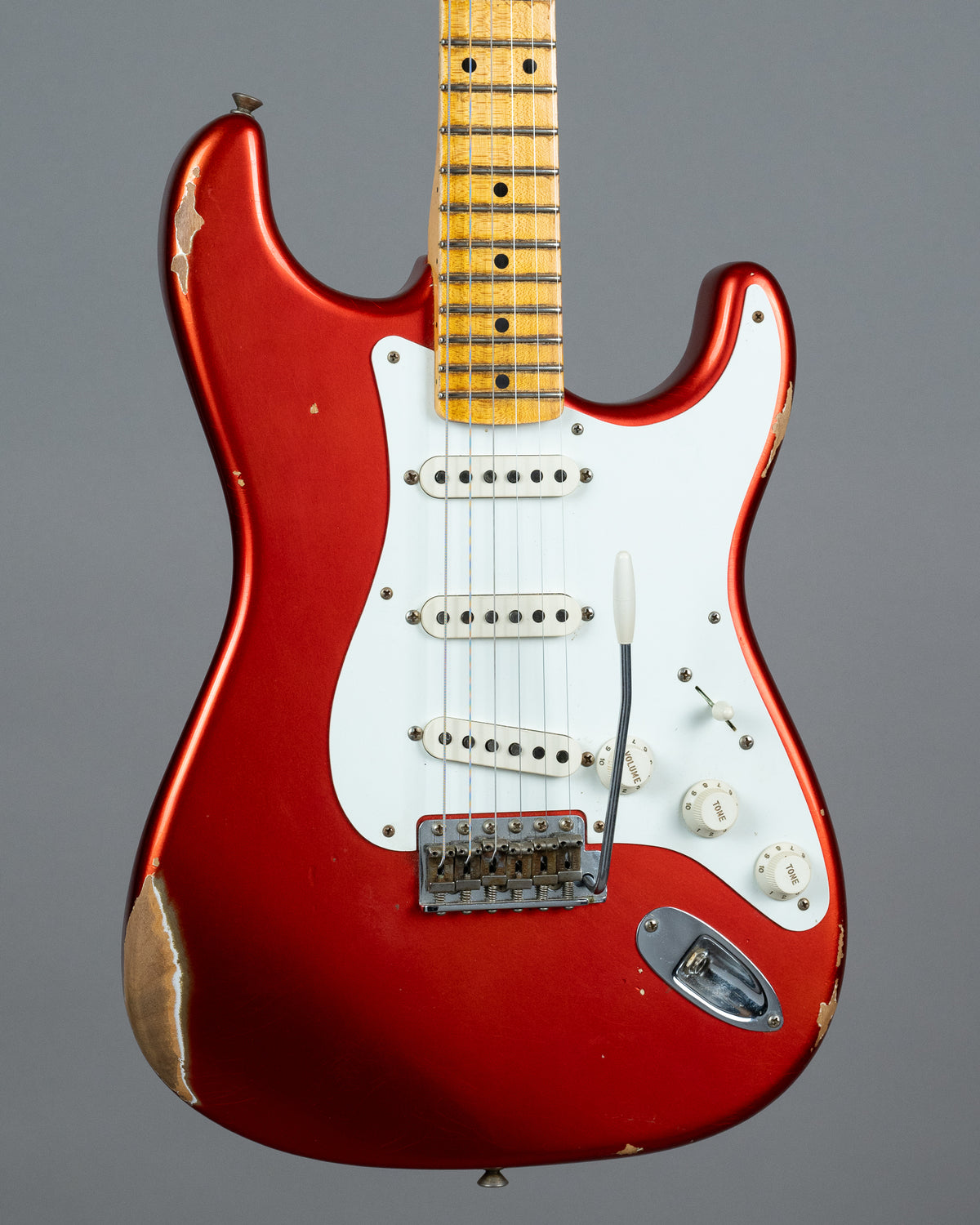 2023 Fender Custom Shop '58 Stratocaster Relic (USA, Faded Candy Apple Red, COA, OHSC)
