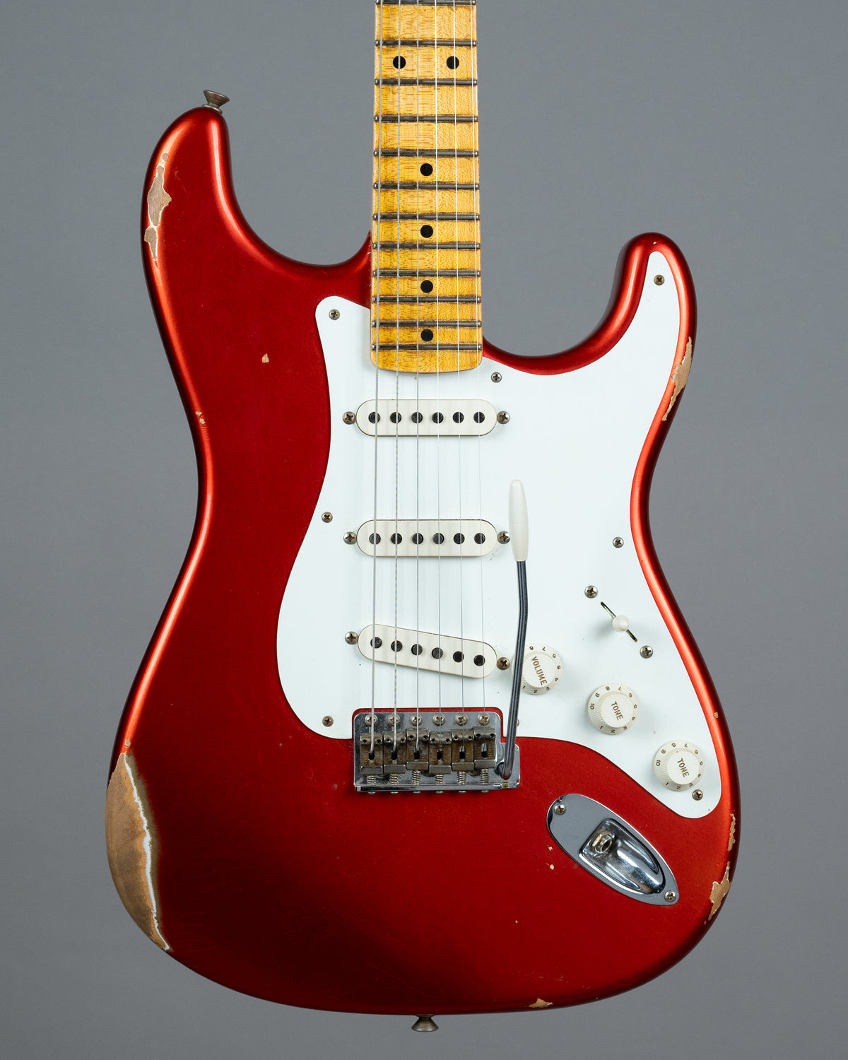 2023 Fender Custom Shop '58 Stratocaster Relic (USA, Faded Candy Apple Red, COA, OHSC)