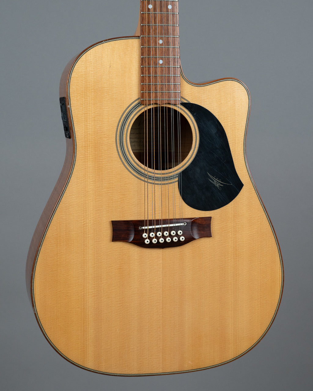 2002 Maton Australian EA80C/12 'Paul Thompson' (Australia, Natural Gloss, Pickup, Tommy Emmanuel Signed, OHSC)