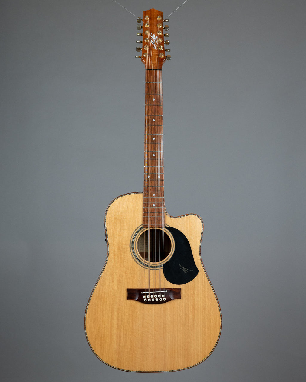 2002 Maton Australian EA80C/12 'Paul Thompson' (Australia, Natural Gloss, Pickup, Tommy Emmanuel Signed, OHSC)