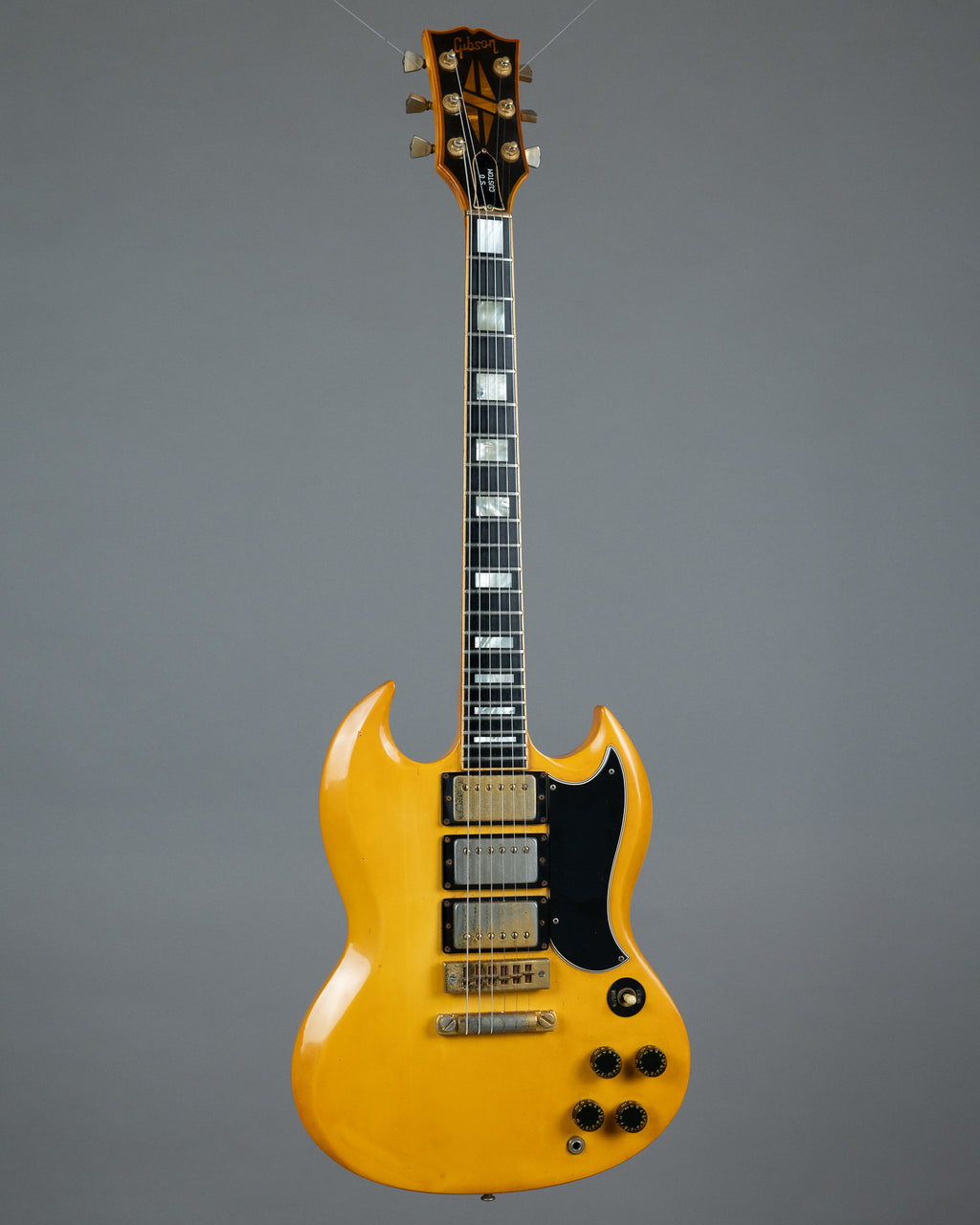 1973 Gibson SG Custom (USA, White, OHSC)