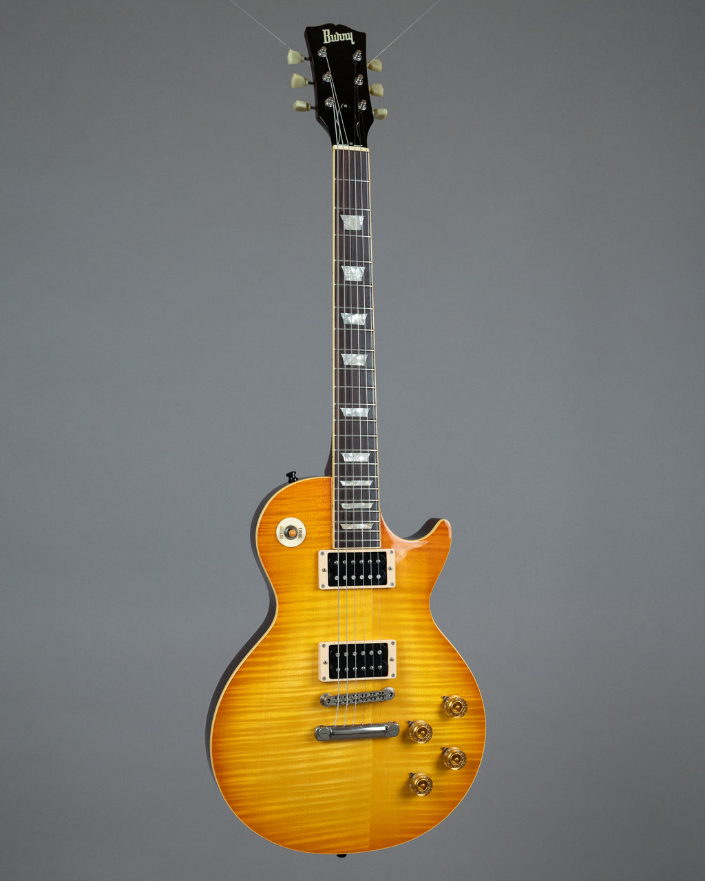 c1991 Burny LG-75GR 'Slash' (Japan, Light Brown Sunburst)