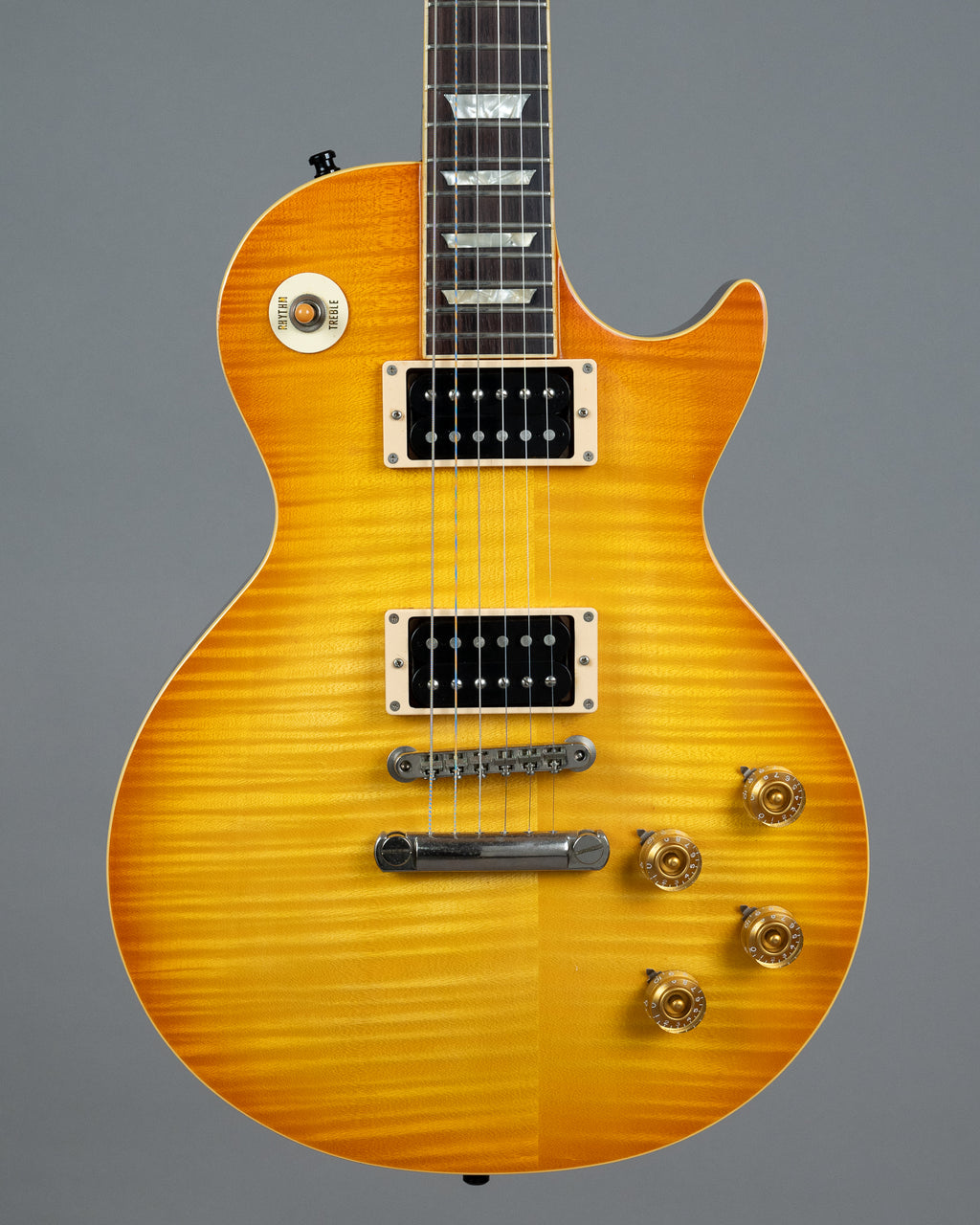 c1991 Burny LG-75GR 'Slash' (Japan, Light Brown Sunburst)