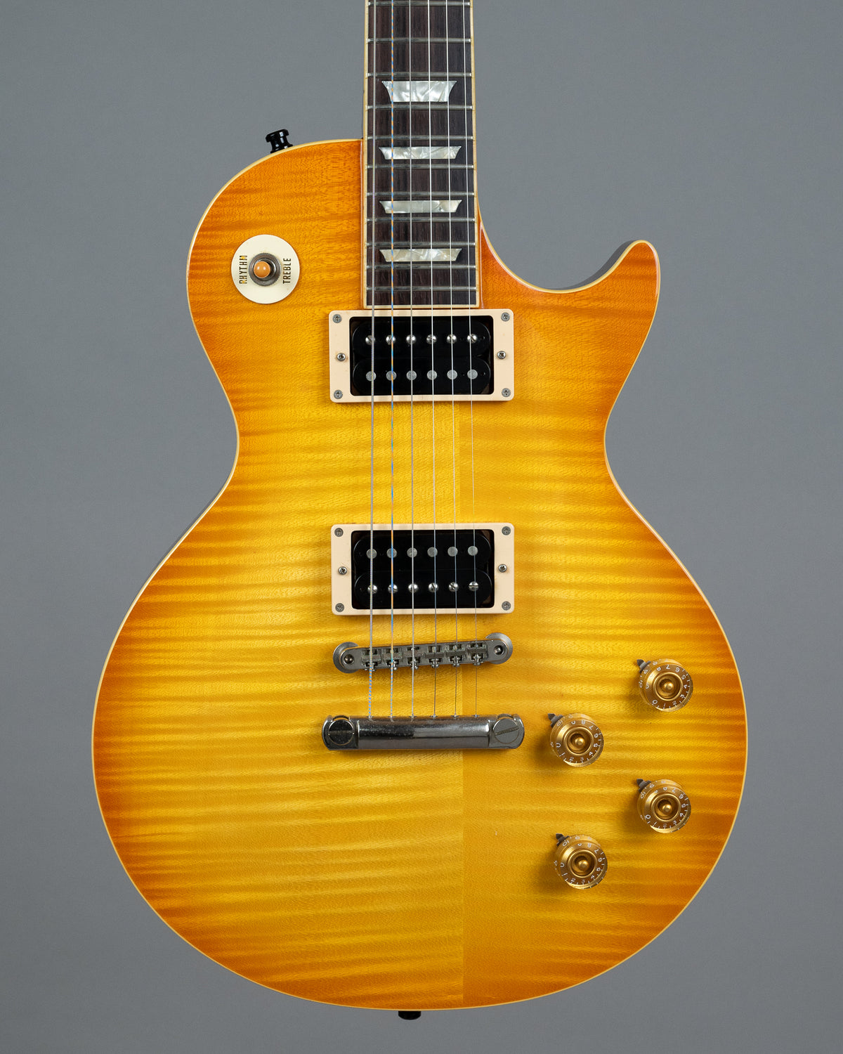 c1991 Burny LG-75GR 'Slash' (Japan, Light Brown Sunburst)