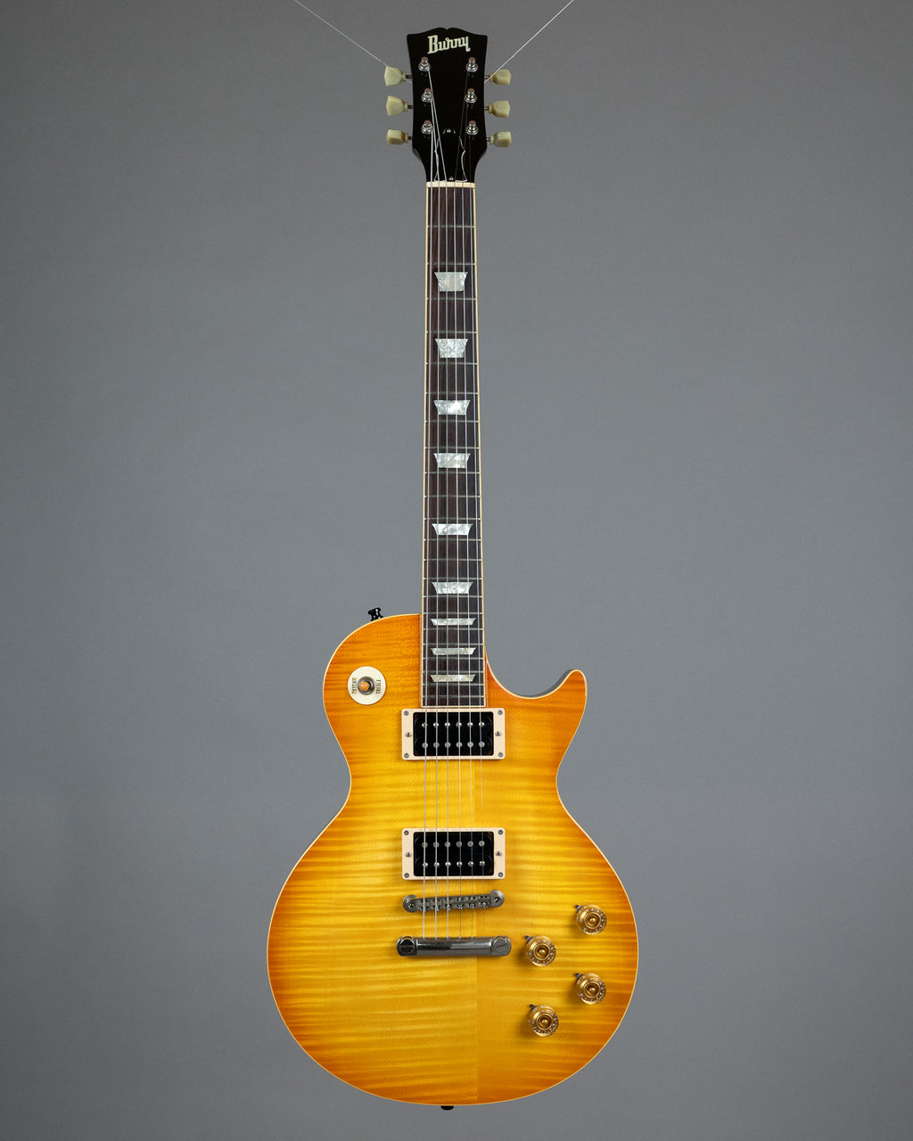 c1991 Burny LG-75GR 'Slash' (Japan, Light Brown Sunburst)