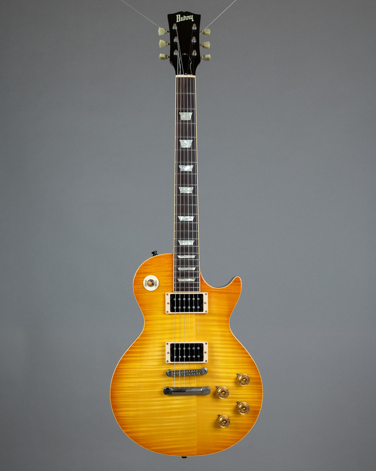 c1991 Burny LG-75GR 'Slash' (Japan, Light Brown Sunburst)