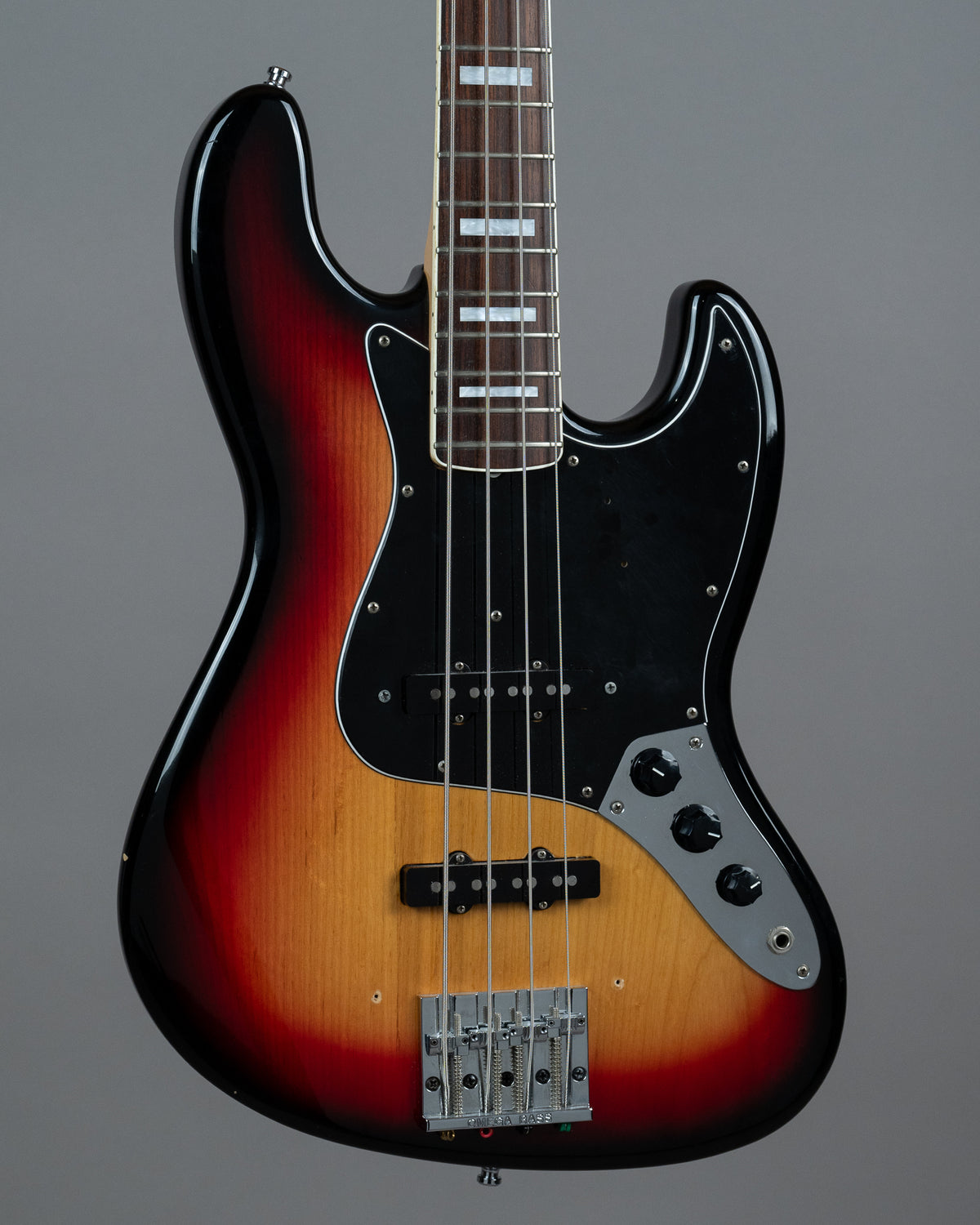 c1997 Fender JB-75 Jazz Bass (Japan, Sunburst)