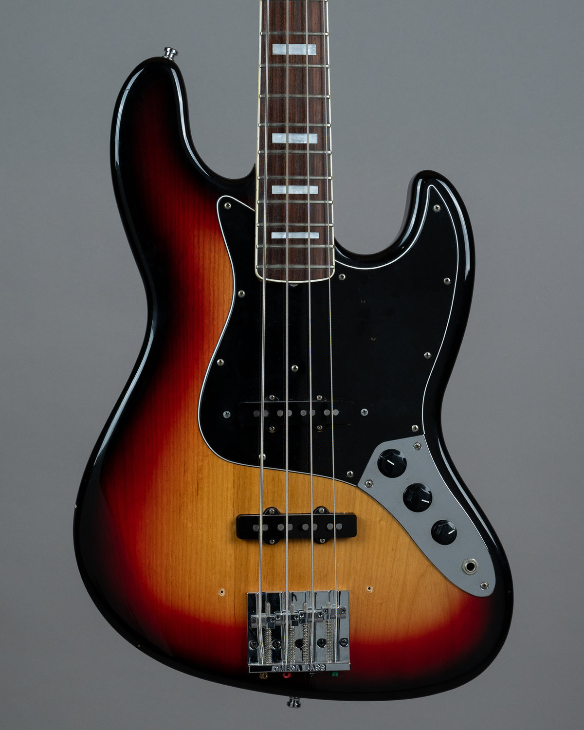 c1997 Fender JB-75 Jazz Bass (Japan, Sunburst)