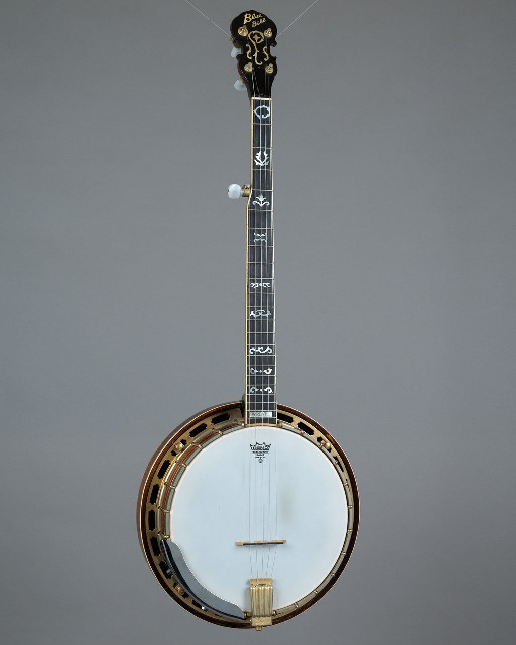 1978 Blue Bell 'Wreath' 5 String Banjo (Japan, Natural, HSC)
