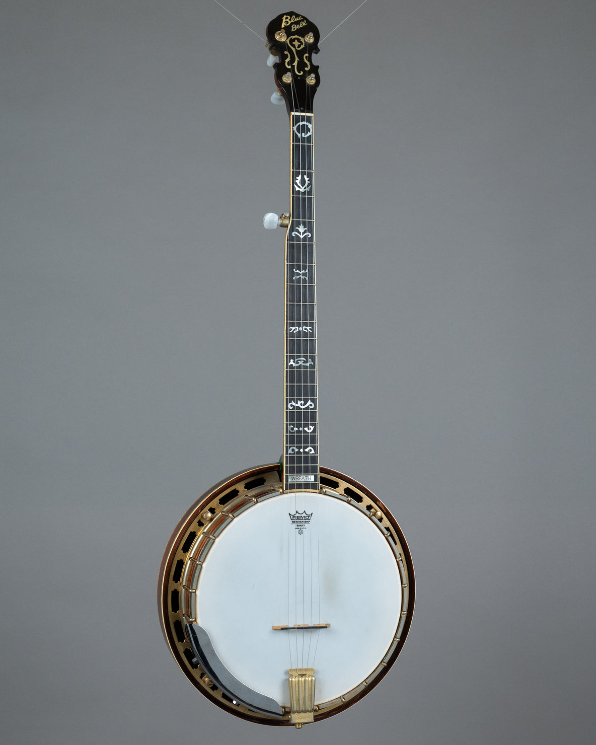 1978 Blue Bell 'Wreath' 5 String Banjo (Japan, Natural, HSC)