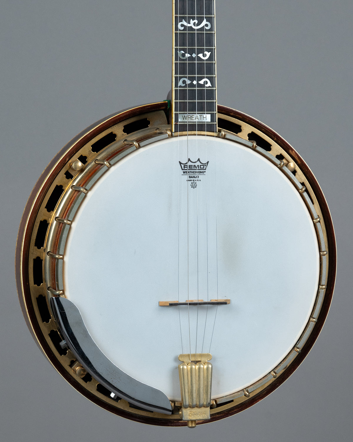 1978 Blue Bell 'Wreath' 5 String Banjo (Japan, Natural, HSC)
