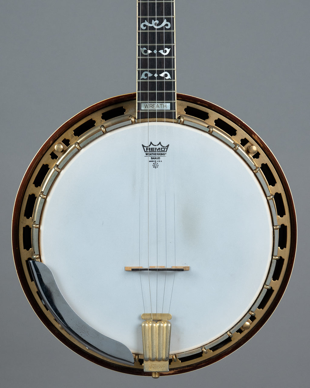1978 Blue Bell 'Wreath' 5 String Banjo (Japan, Natural, HSC)