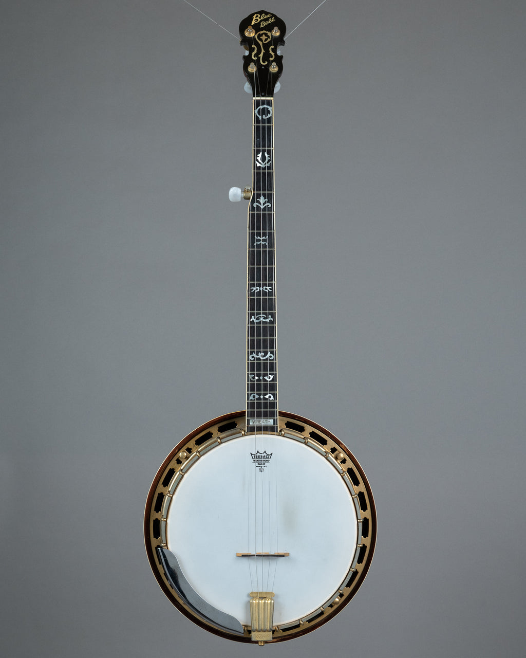 1978 Blue Bell 'Wreath' 5 String Banjo (Japan, Natural, HSC)