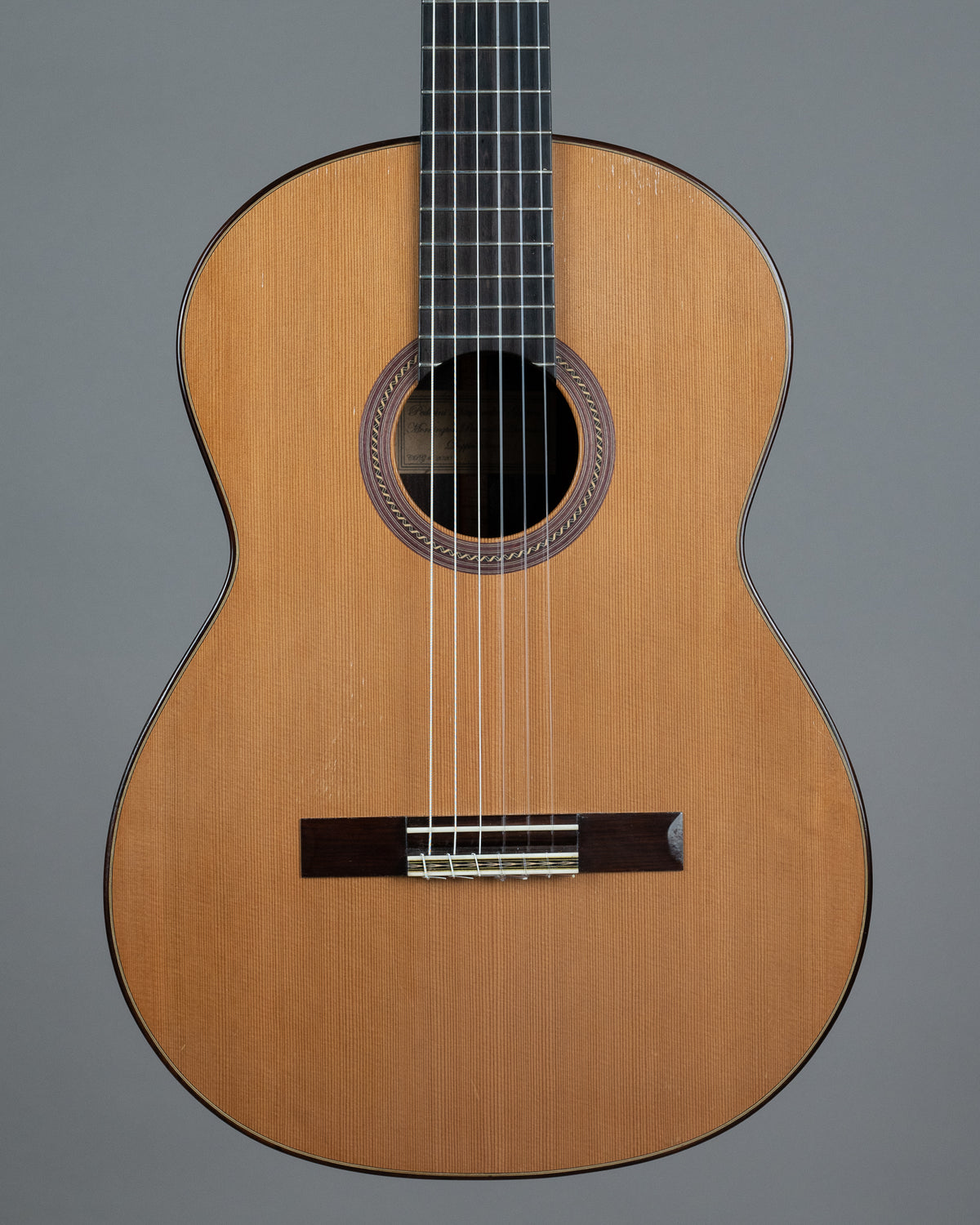 2020 Cary Pedicini Cedar Composite Double Top Classical Guitar (Australia, Natural, OHSC)