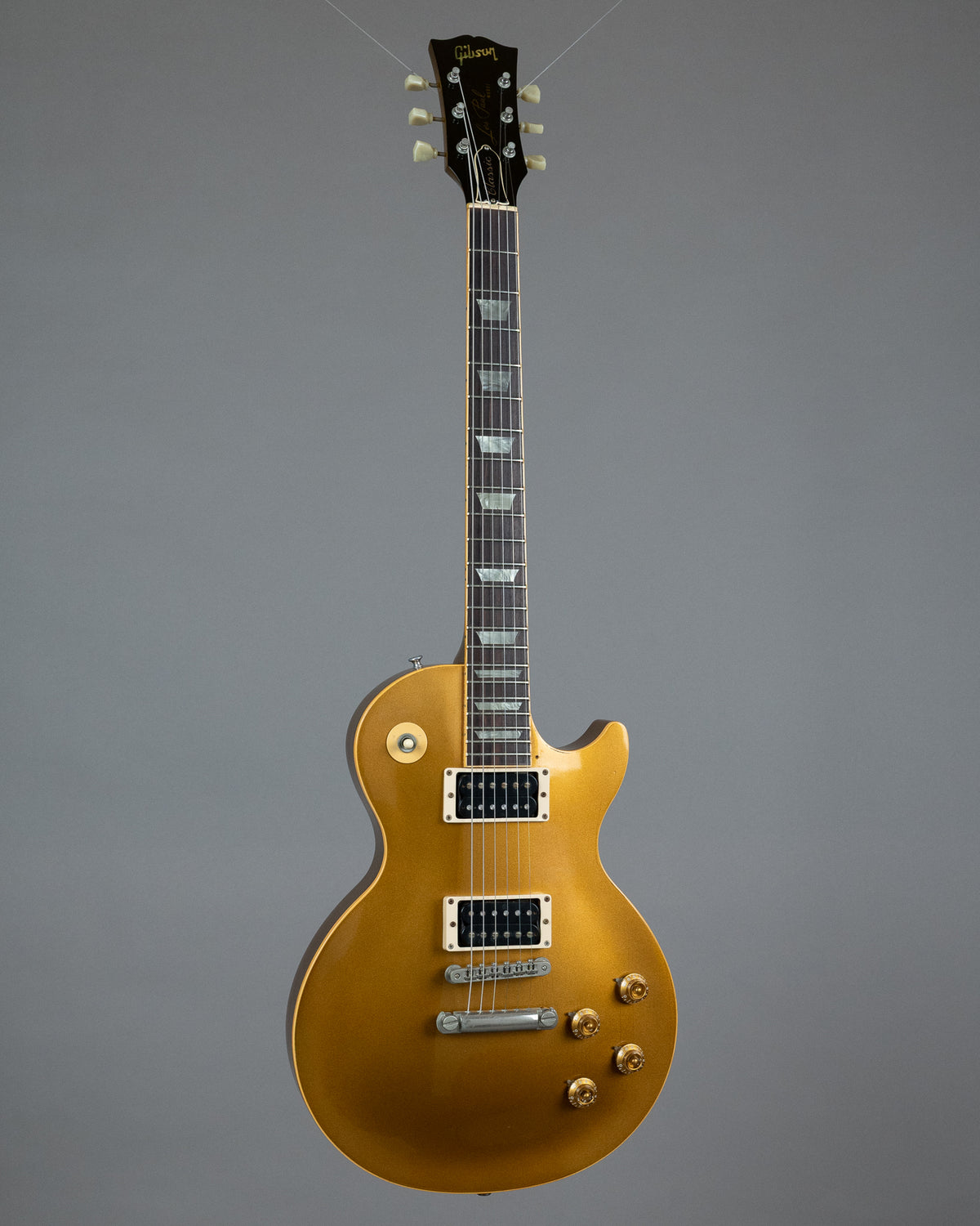 1990 Gibson Les Paul Classic (USA, All Gold Goldtop, Yamano, OHSC)