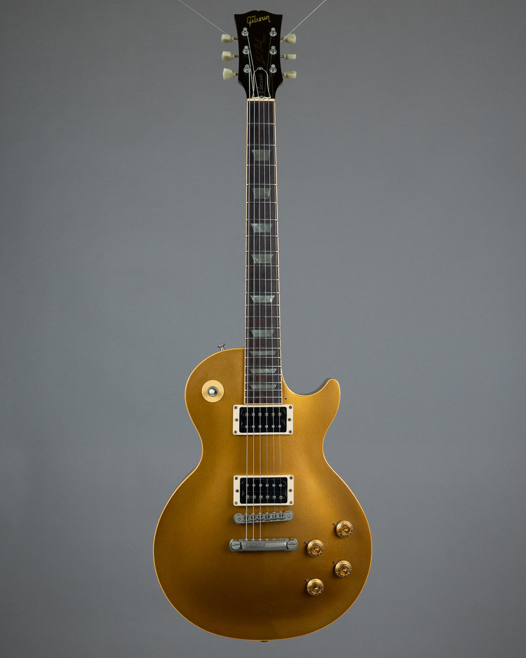 1990 Gibson Les Paul Classic (USA, All Gold Goldtop, Yamano, OHSC)