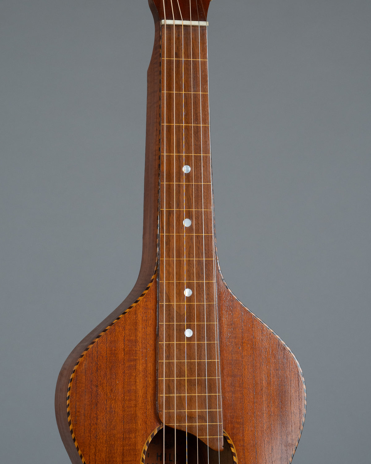 c1920s Hilo Hawaiian Steel Style 650 - Oscar Schmidt (USA, Koa, OHSC)