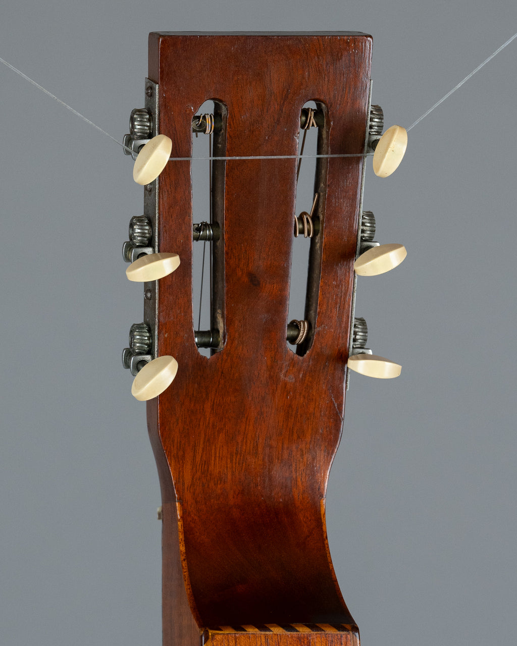 c1920s Hilo Hawaiian Steel Style 650 - Oscar Schmidt (USA, Koa, OHSC)