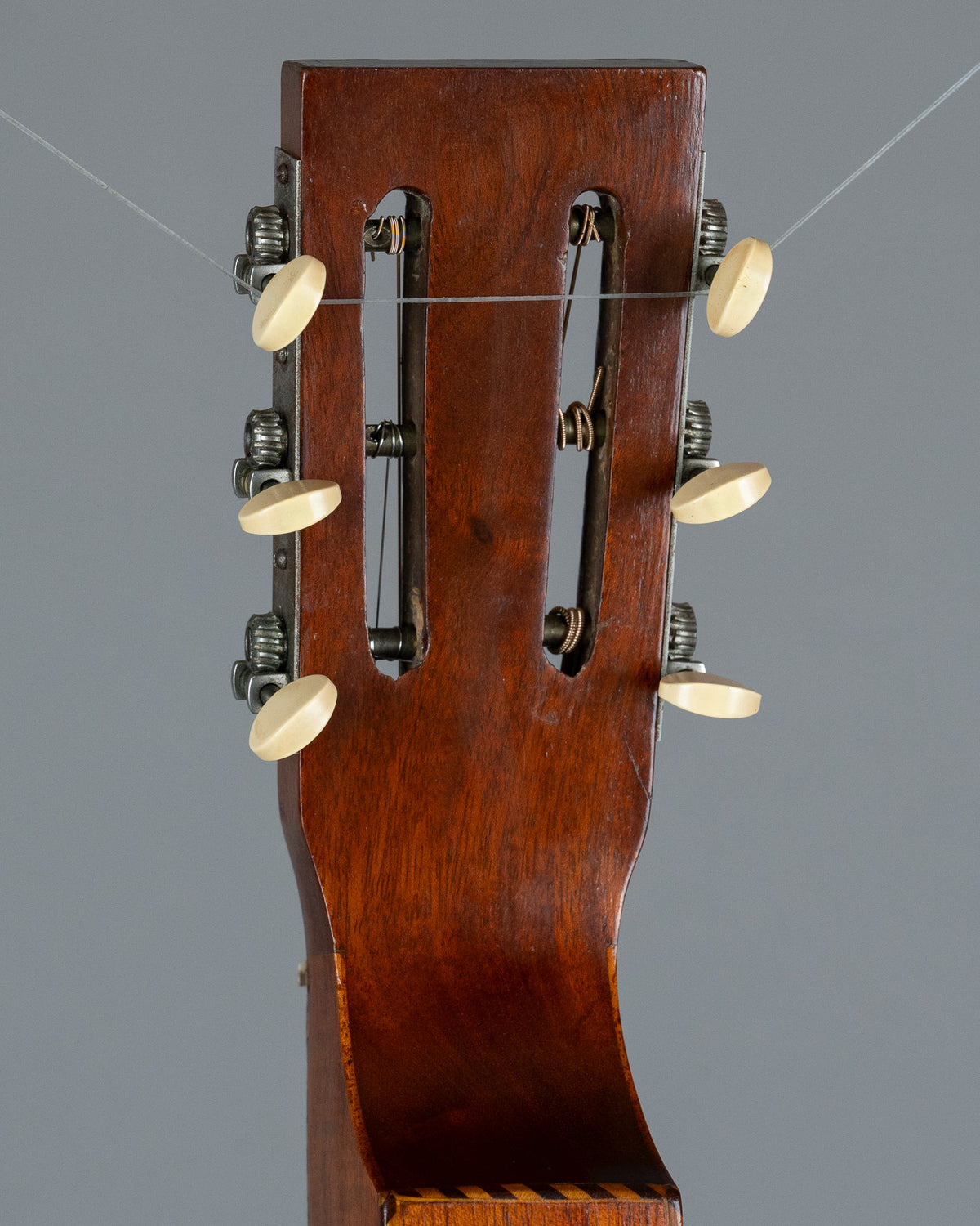 c1920s Hilo Hawaiian Steel Style 650 - Oscar Schmidt (USA, Koa, OHSC)