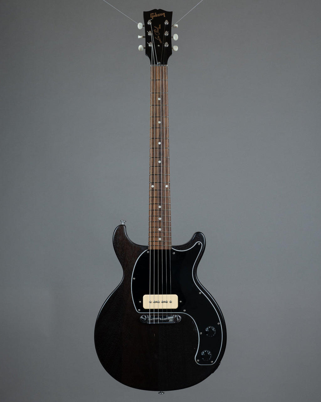 2013 Gibson Les Paul Junior DC Tribute (USA, Worn Ebony, OGB)