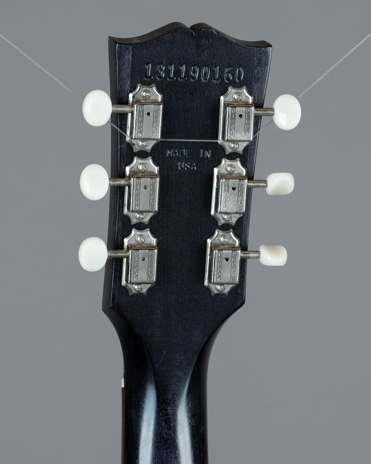 2013 Gibson Les Paul Junior DC Tribute (USA, Worn Ebony, OGB)