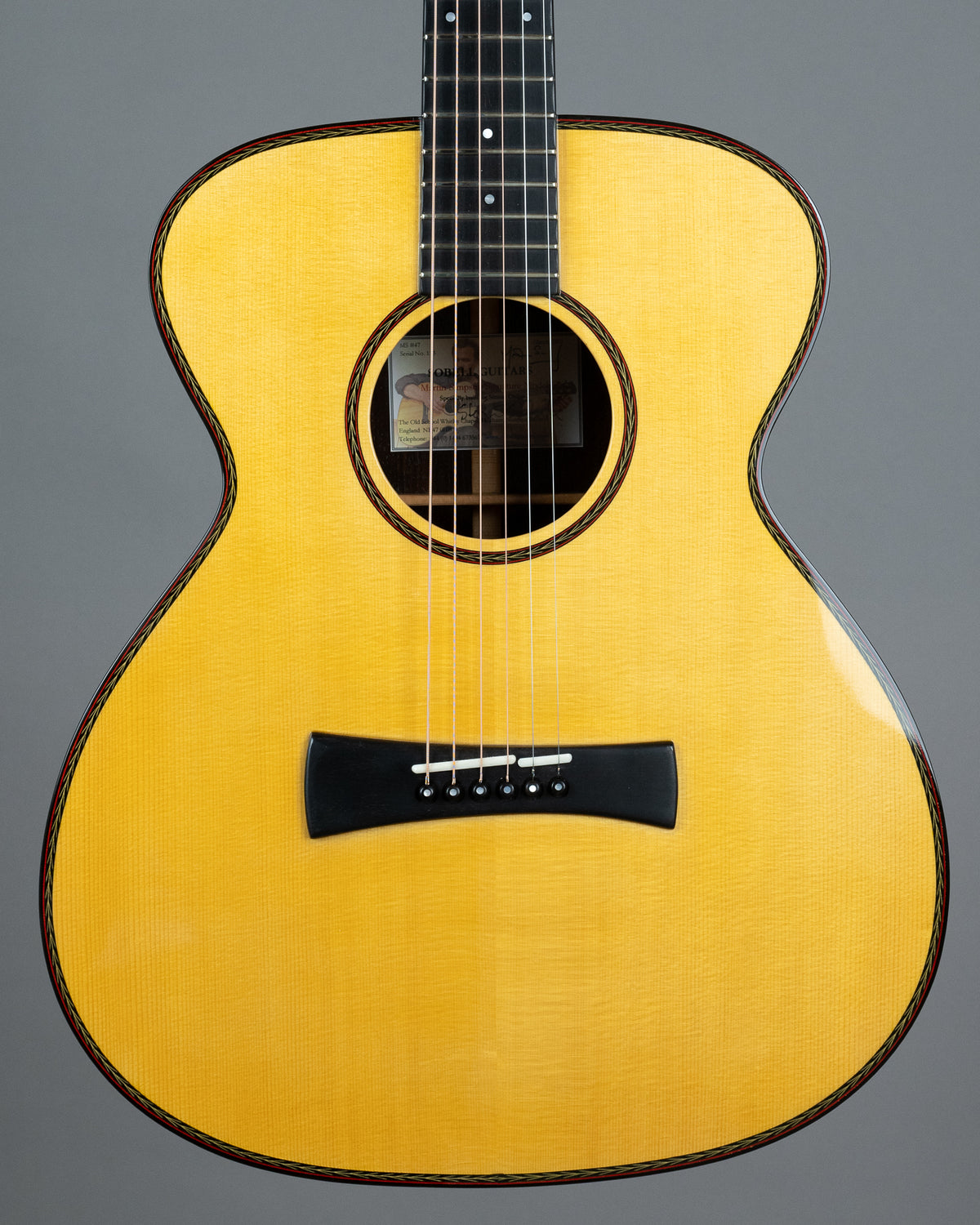 2012 Stefan Sobell 'Martin Simpson' Custom Order (England, Natural, Original Calton Case)