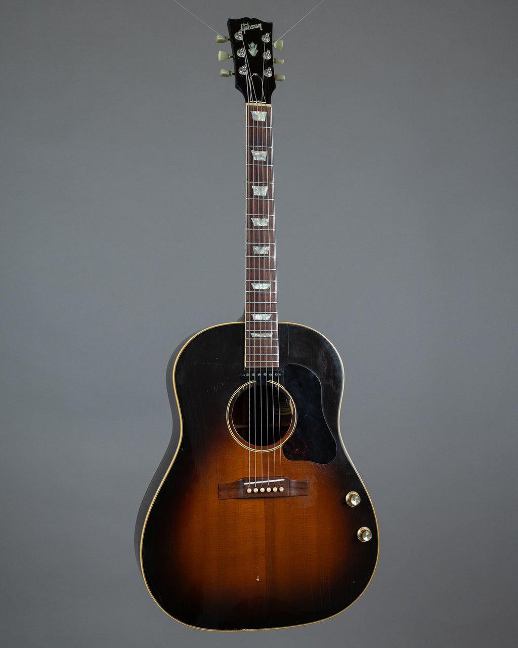 1991 Gibson J-160E (USA, Sunburst, X-Braced, OHSC)