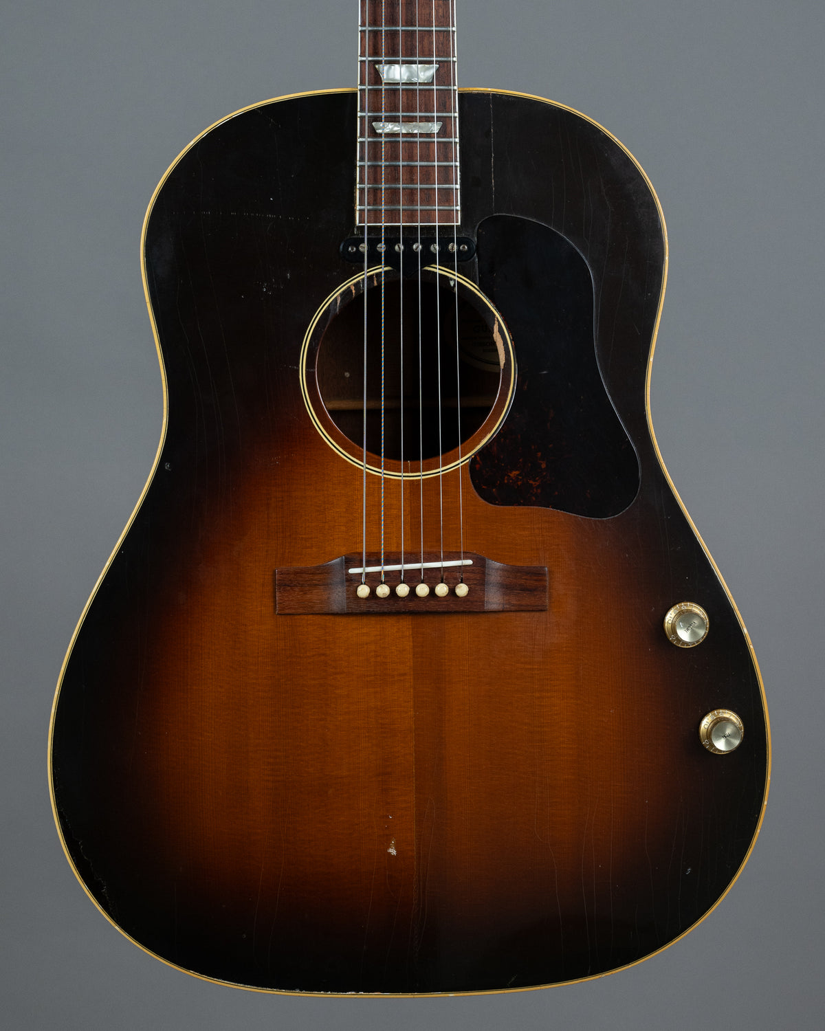 1991 Gibson J-160E (USA, Sunburst, X-Braced, OHSC)