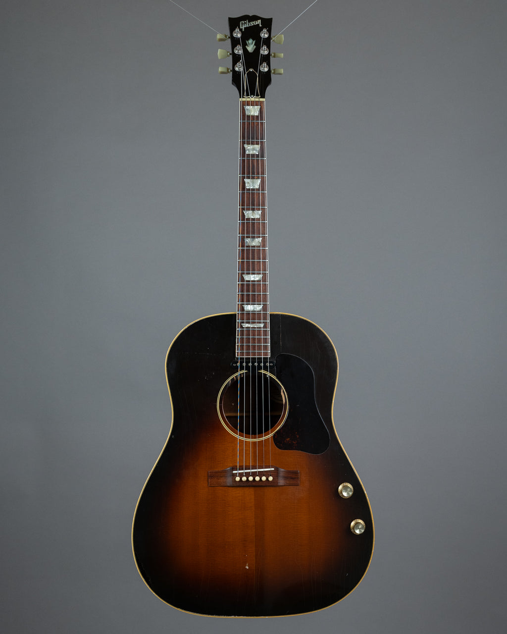 1991 Gibson J-160E (USA, Sunburst, X-Braced, OHSC)