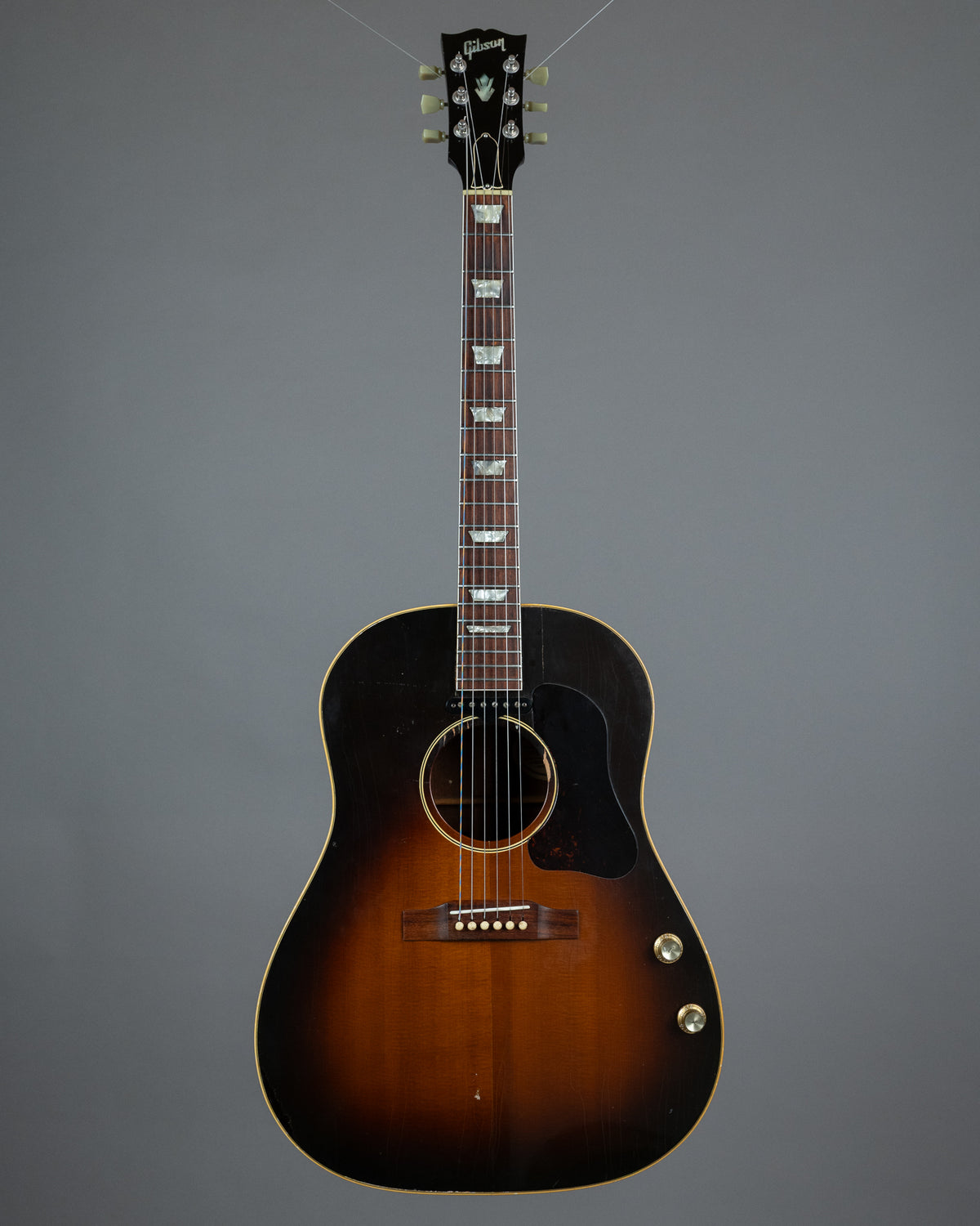 1991 Gibson J-160E (USA, Sunburst, X-Braced, OHSC)
