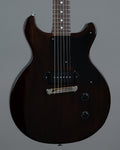 2024 Gibson Les Paul Junior DC Double Cut (USA, Dark Walnut, OHSC)