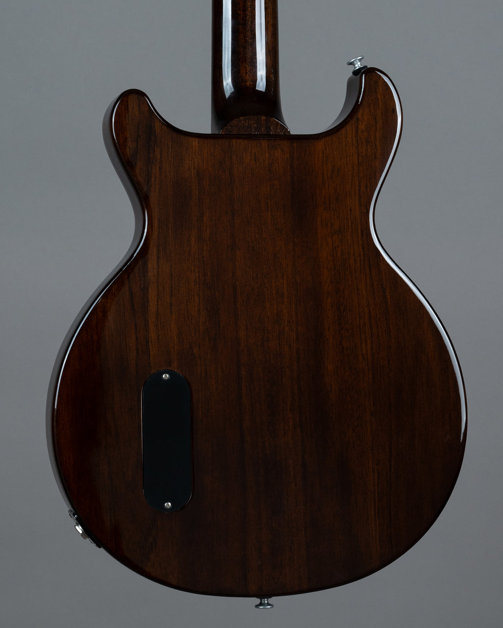 2024 Gibson Les Paul Junior DC Double Cut (USA, Dark Walnut, OHSC)