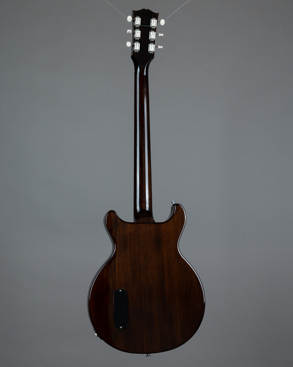 2024 Gibson Les Paul Junior DC Double Cut (USA, Dark Walnut, OHSC)