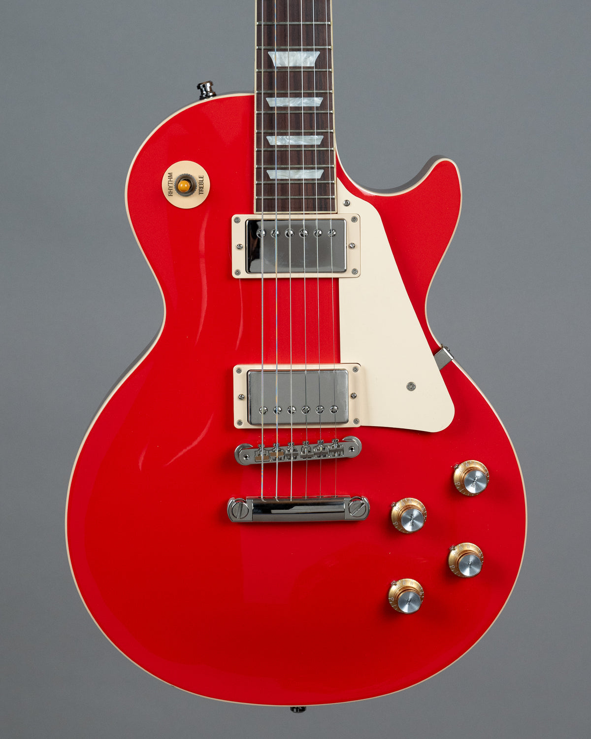2023 Gibson Les Paul Standard 60s Plain Top (USA, Cardinal Red, OHSC)