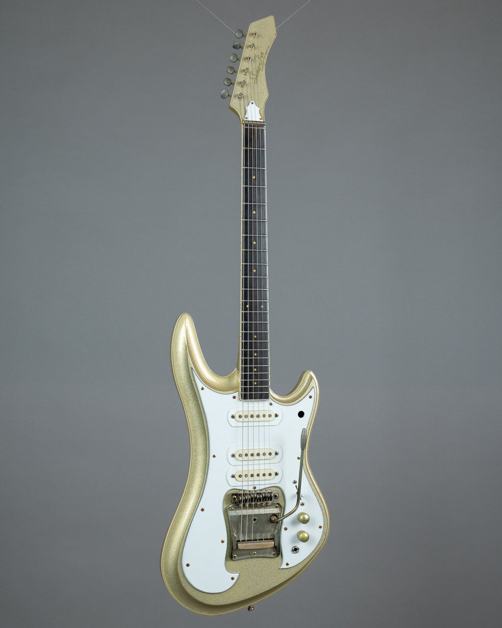 c1980 Guyatone Sharp 5 LG-1200 (Japan, Gold Sparkle, HSC)