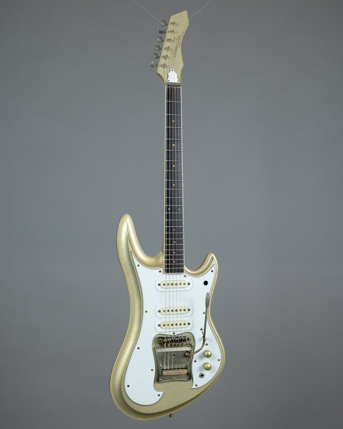c1980 Guyatone Sharp 5 LG-1200 (Japan, Gold Sparkle, HSC)