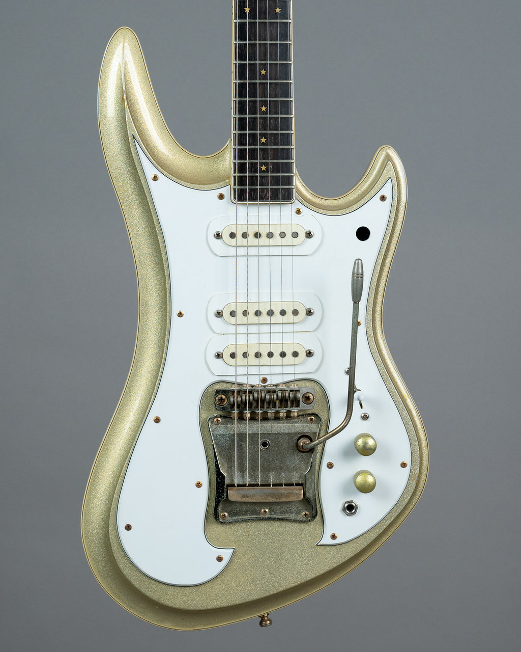 c1980 Guyatone Sharp 5 LG-1200 (Japan, Gold Sparkle, HSC)