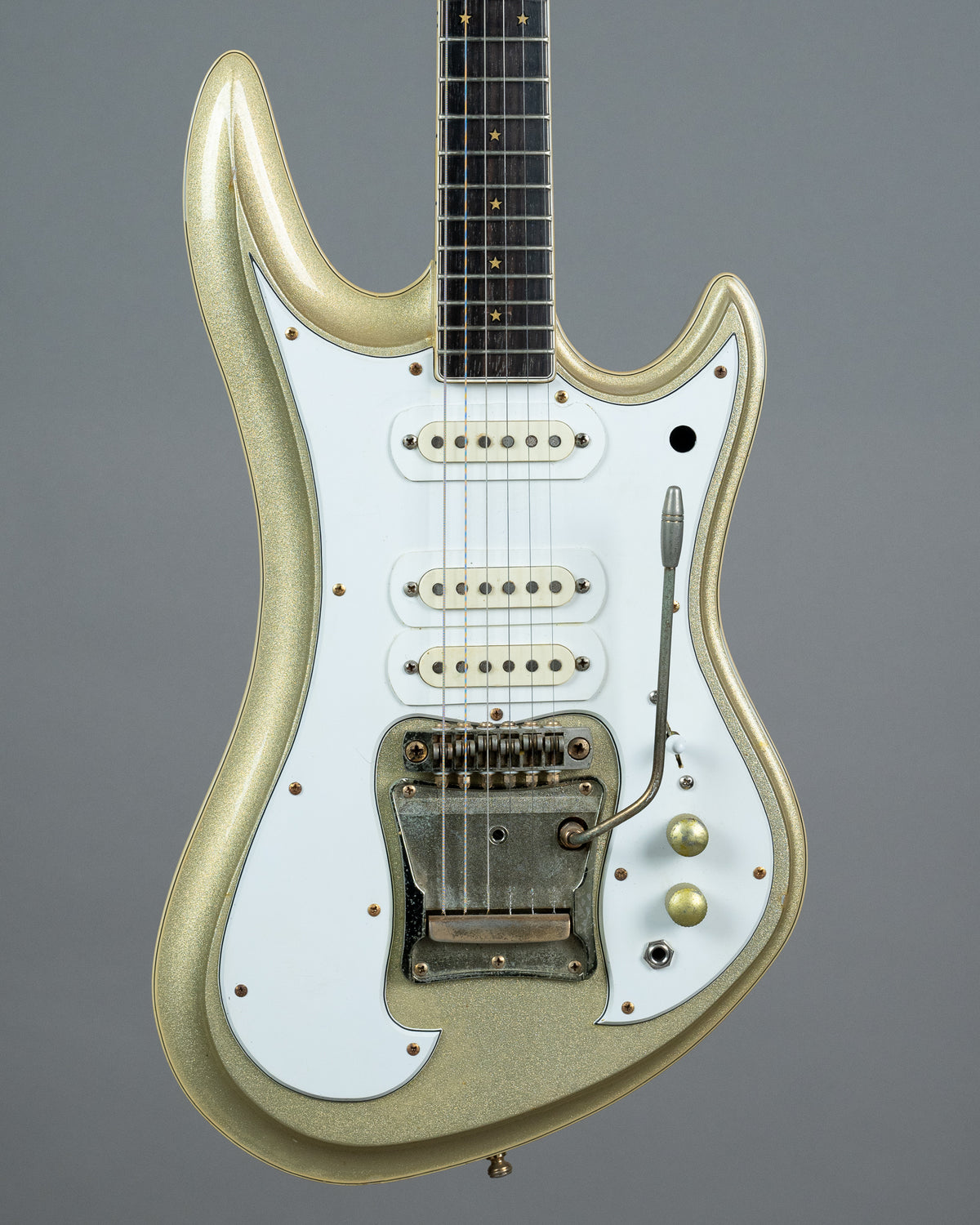c1980 Guyatone Sharp 5 LG-1200 (Japan, Gold Sparkle, HSC)