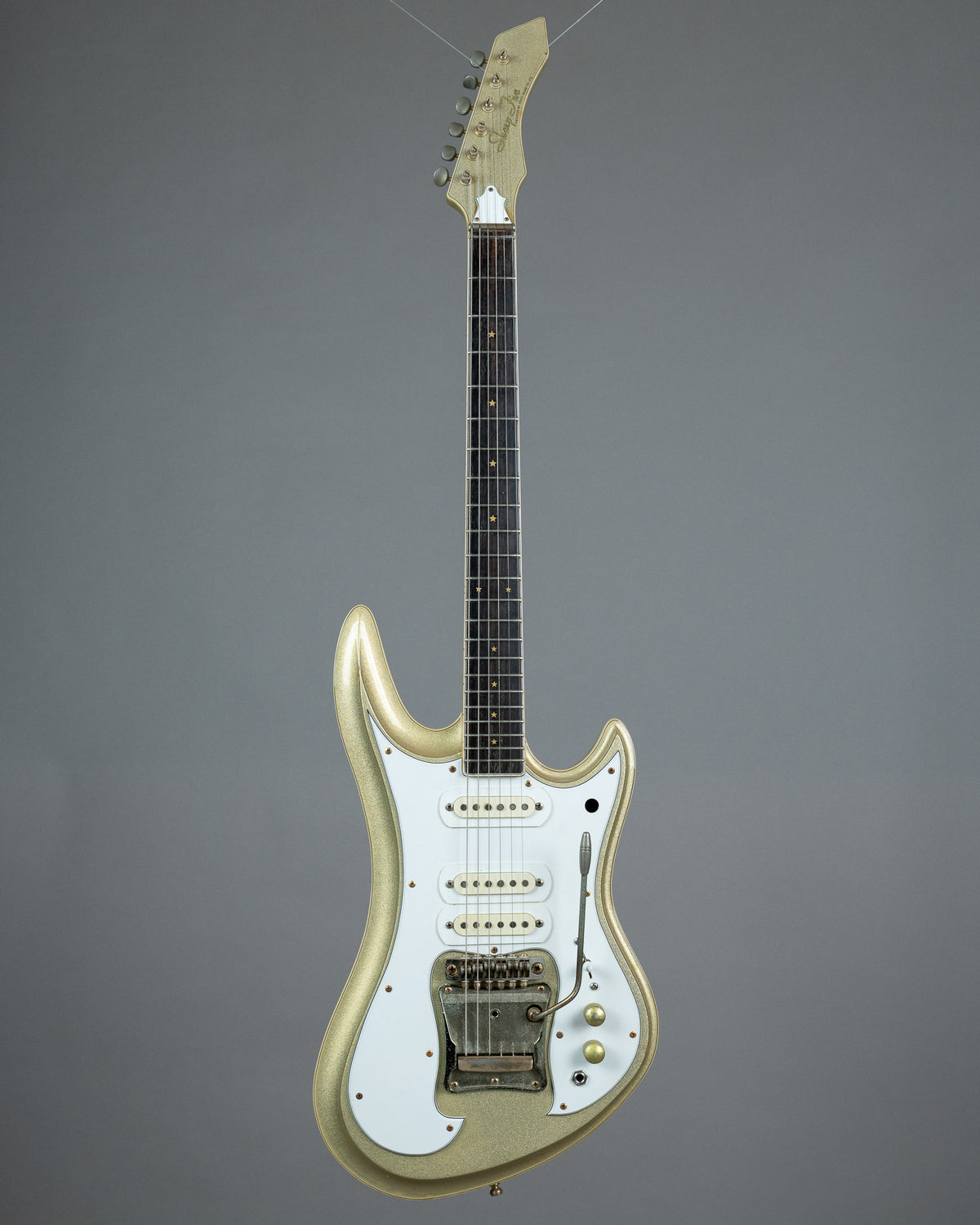 c1980 Guyatone Sharp 5 LG-1200 (Japan, Gold Sparkle, HSC)