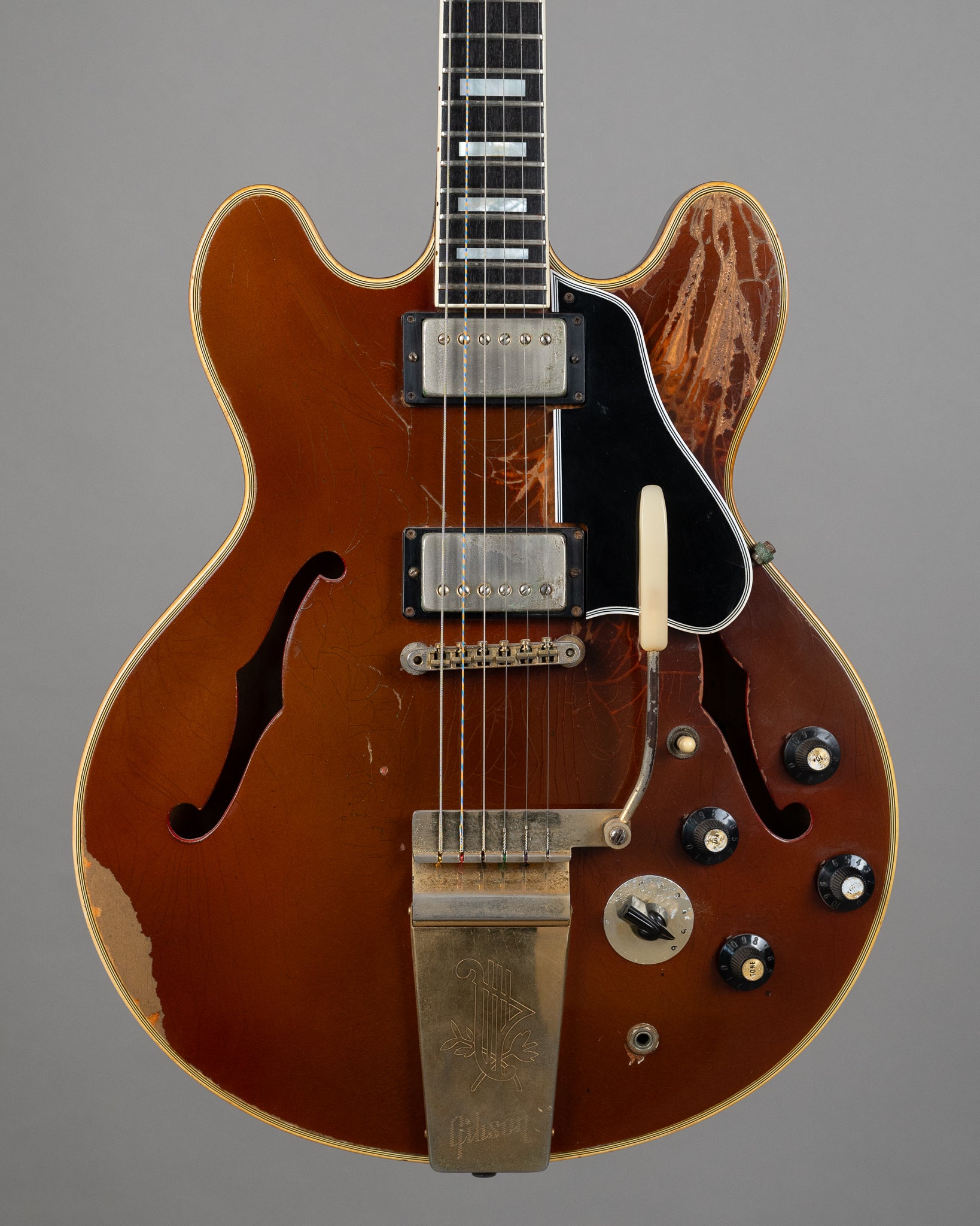 1967 Gibson ES-355TDSV  (USA, Sparkling Burgundy Metallic, OHSC)