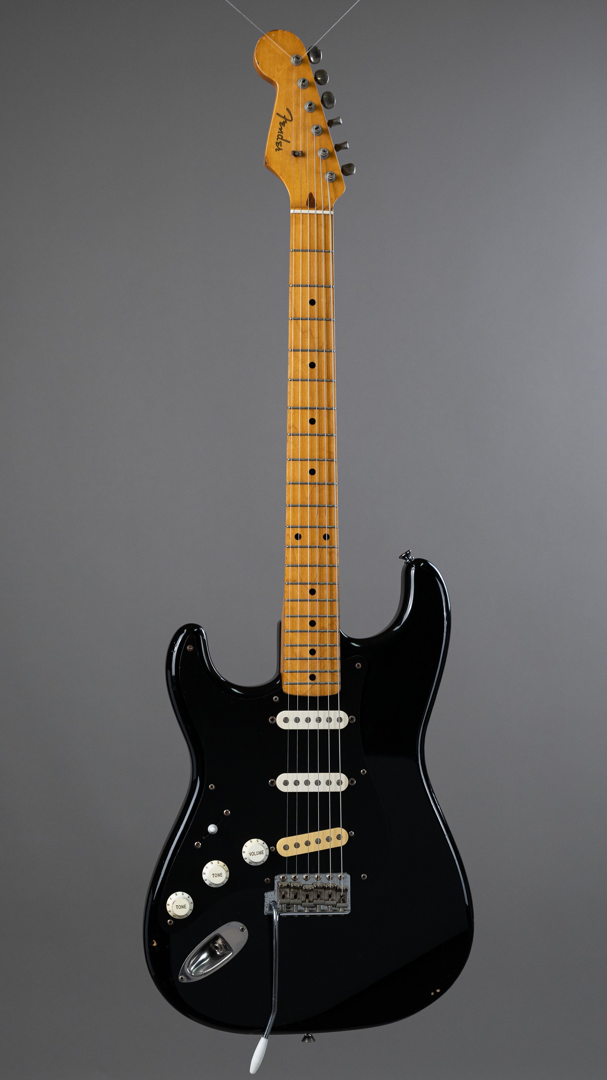 1997 Fender Stratocaster '57 Re-Issue (Left Handed, Japan, Black)