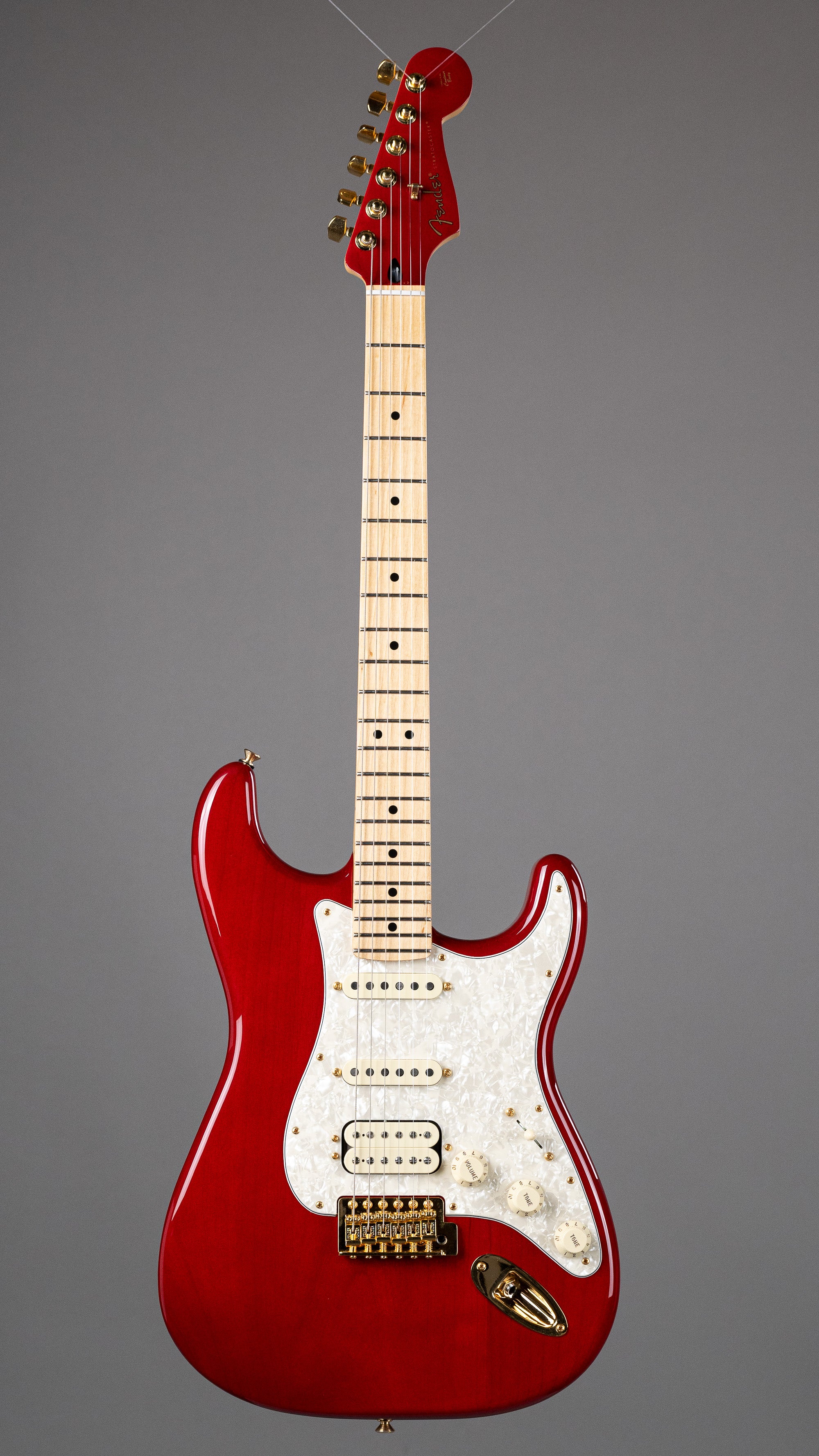 Fender Tash Sultana Stratocaster (Mexico, Transparent Cherry, Gig Bag)