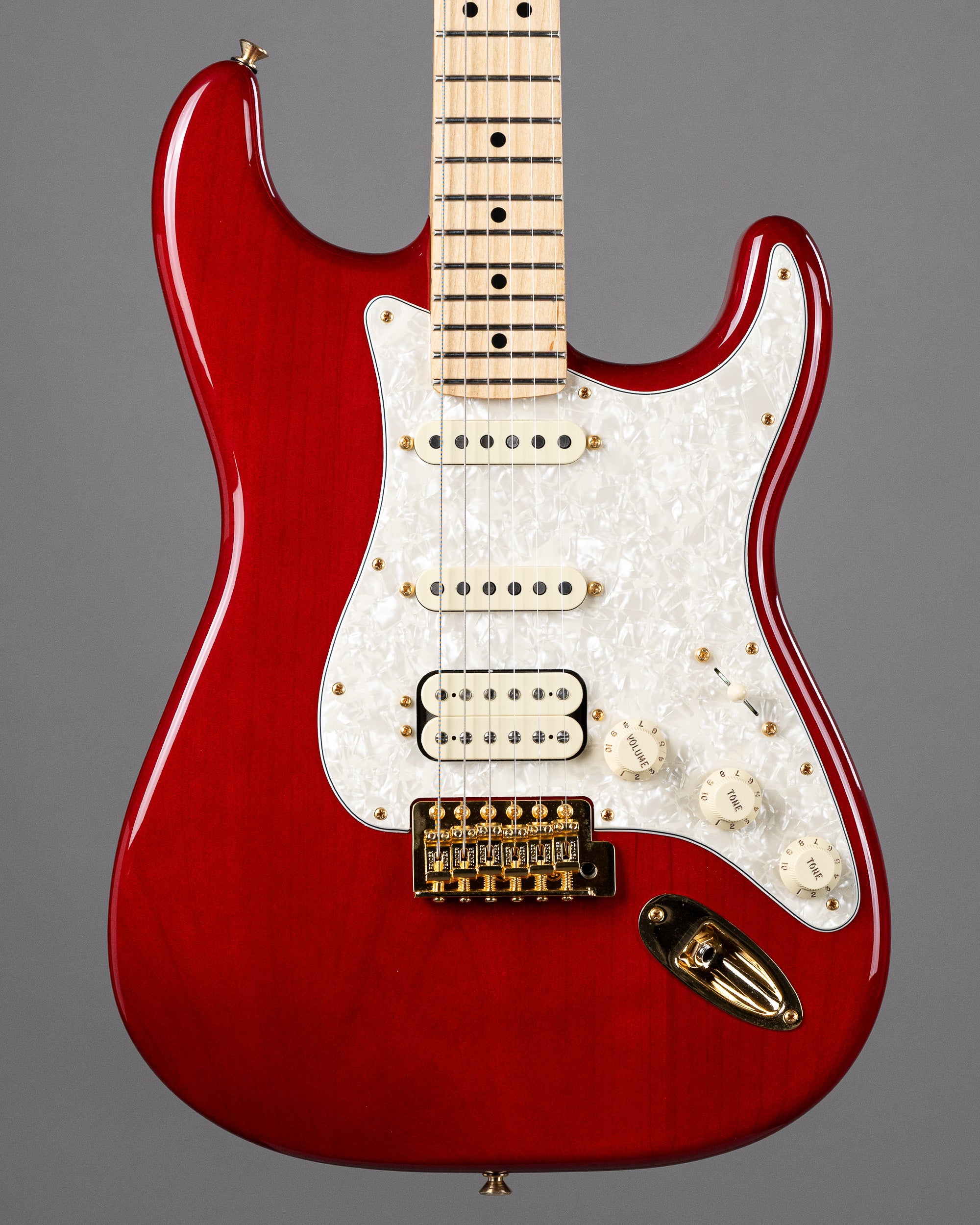 Fender Tash Sultana Stratocaster (Mexico, Transparent Cherry, Gig Bag)