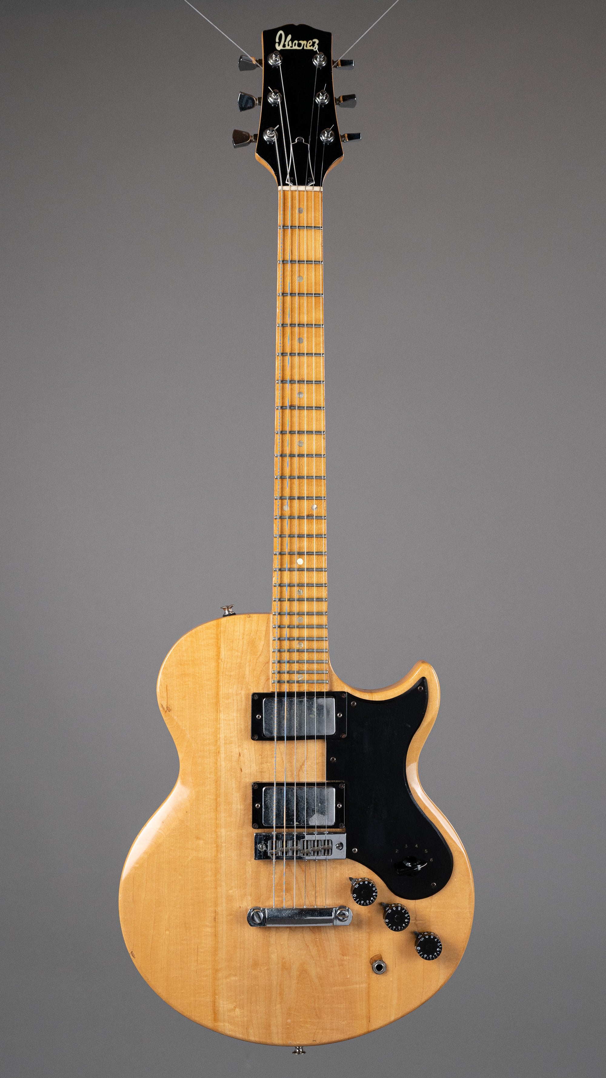 1976 Ibanez L6-S (Japan, Natural)