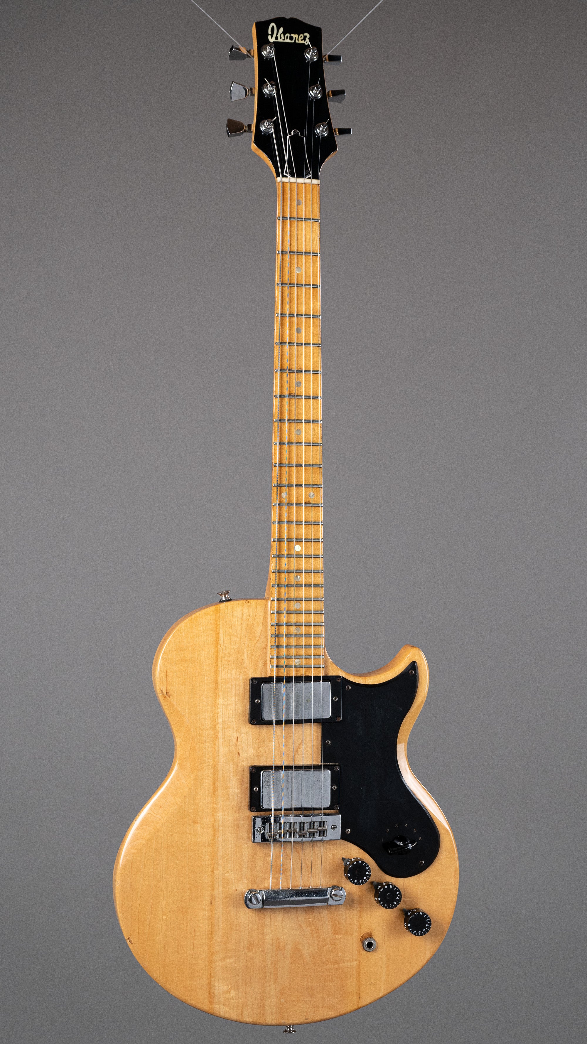 1976 Ibanez L6-S (Japan, Natural)