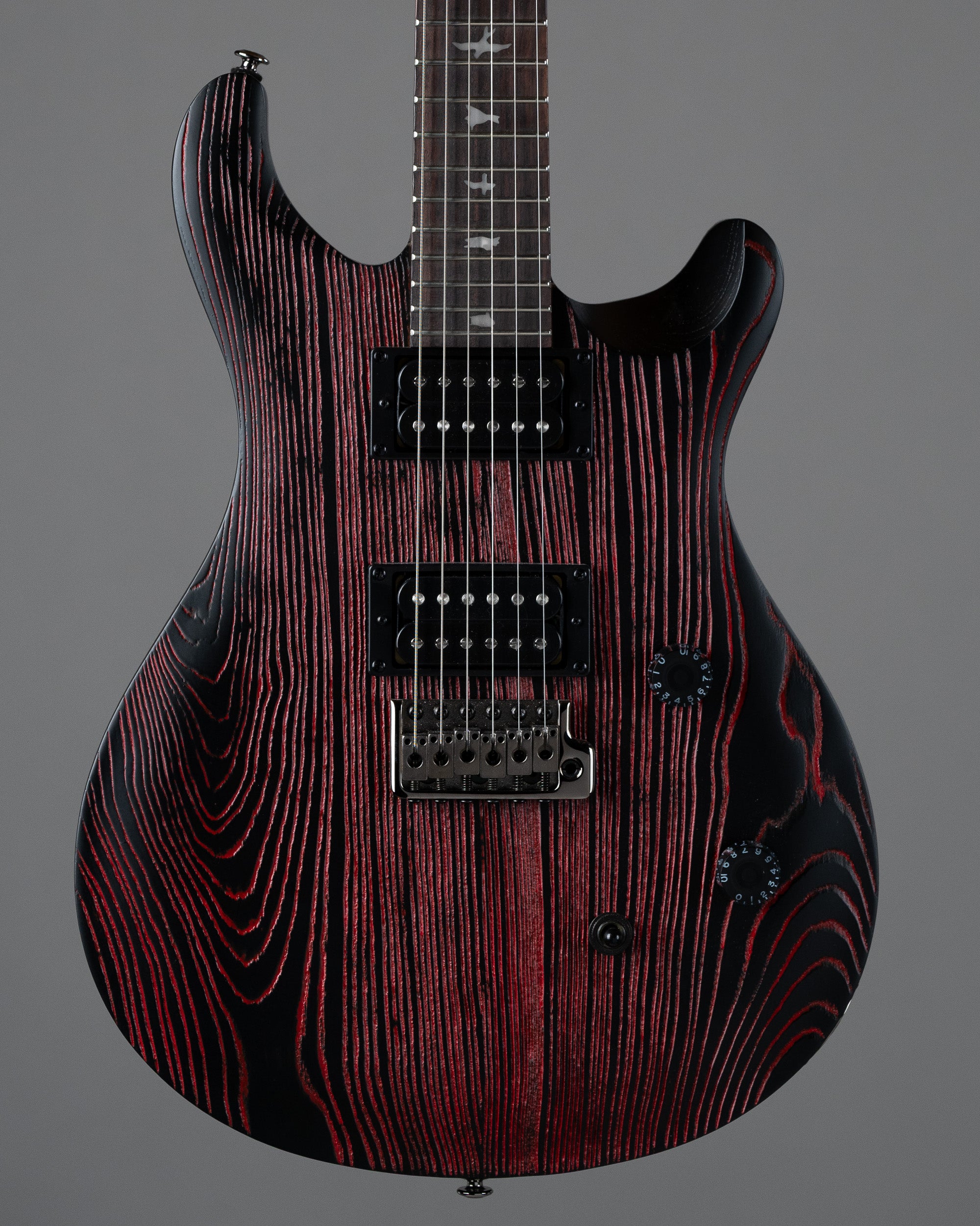 2024 PRS SE C24 Sandblasted Swamp Ash Limited Edition (Indonesia, Red, OGB)