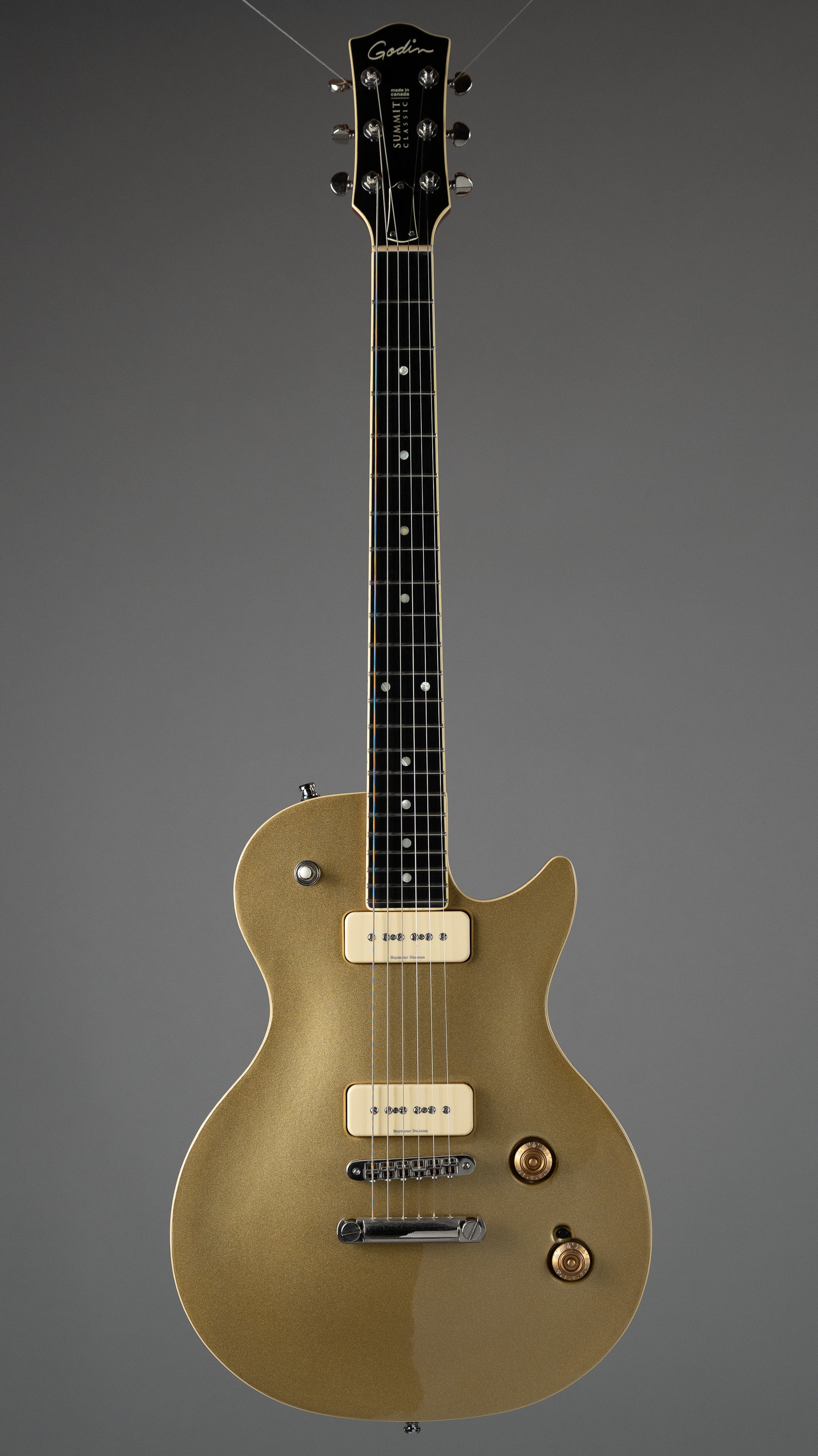 Godin Summit Classic P90 Gold Top (Canada, Goldtop, Gig Bag)