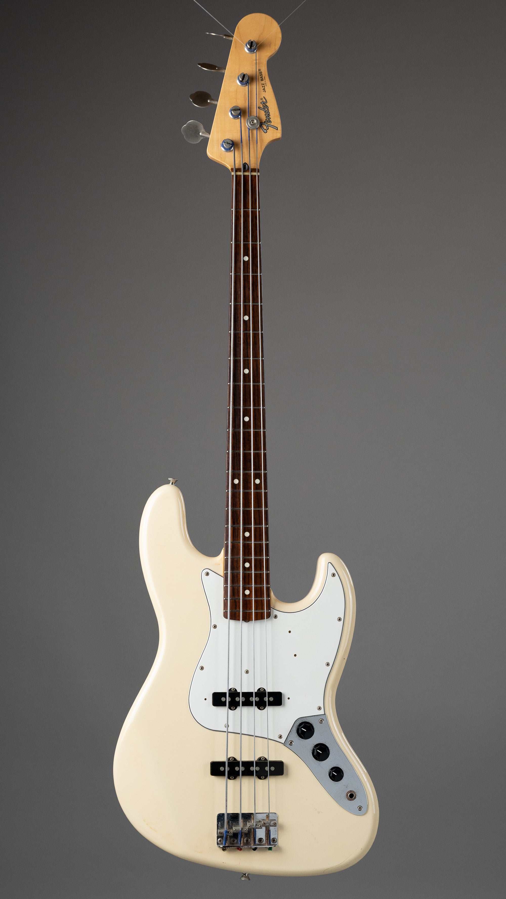 1994 Fender ST-45 Jazz Bass (Japan, White)