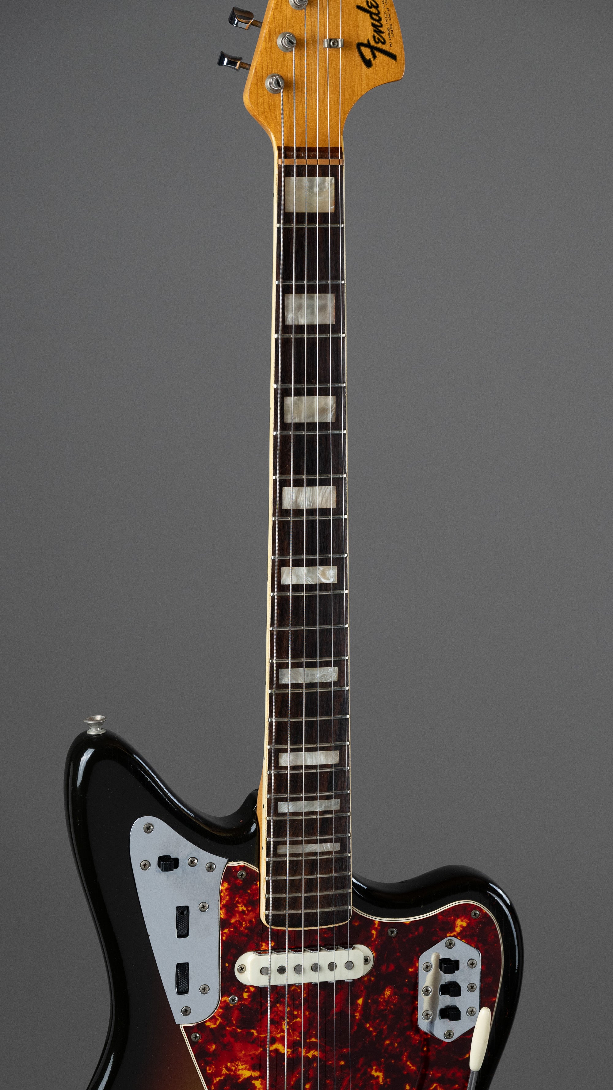 1973 Fender Jaguar (USA, Sunburst, OHSC)